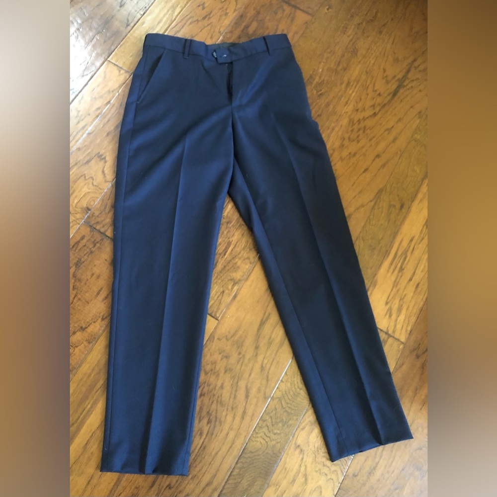 Boys size 18 navy slacks